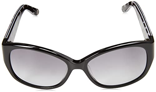 Juicy Couture Women's JU 551/S Rectangular Sunglasses, Black Polka Dot/Grey Gradient, 54mm, 16mm2