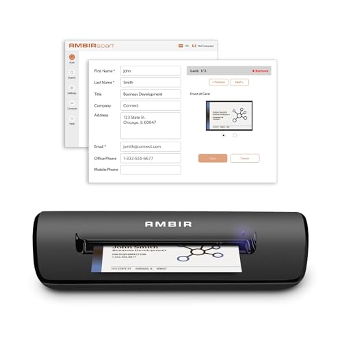 Ambir ImageScan Pro 667 Business Card Scanner