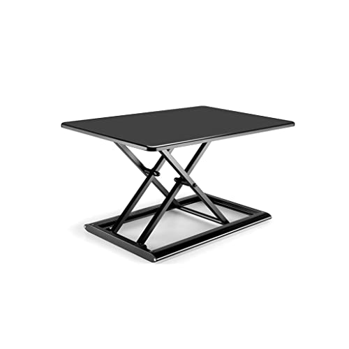 Escritorio de pie para evitar dolor de espalda con soporte monitor y laptop 2