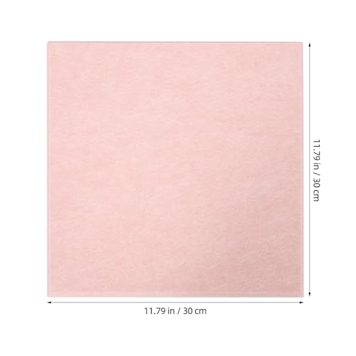 Panneau en feutre rose Toyvian 12 pièces pour organisation murale