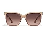 Quay - Womens Sunglasses, Square Lenses with UV Protection (Level Up, Chamomile)