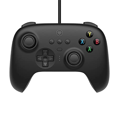 8BitDo Ultimate Wired Controller, USB Wired Controller for PC Windows 10, Android, Raspberry Pi and Switch (Black)