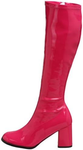 Funtasma by Pleaser Women's Gogo-300 Boot,Hot Pink Stretch Patent,13 M | Image 6