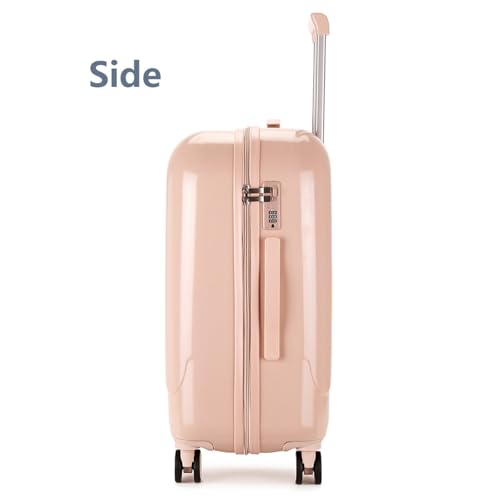 Suitcase Cover, Suitcase & Trolley, Travel Suitcase with 4 Wheels, Rolling Suitcase Hand Luggage, Hard-Shell Suitcase Hard-Shell Suitcase Set ABS Rolling Suitcase with Lock 044