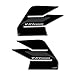 2 Protecciones Lateral Depósito Compatible para Moto Suzuki V-Strom 650 de 2017