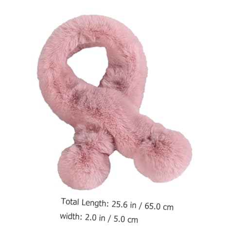 Scarf Solid Para Holiday Soft Girl Color Winter Boys Christmas Neck Accessory Scarves Thick Cashmere2