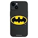Personalaizer Flexible Schutzhülle, Schwarz, kompatibel mit iPhone 15 von Batman