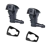 VEELECP 2 Pcs Windshield Washer Nozzle Sprayers Compatible with Fusion Milan MKZ Select Models