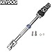 KEYOOG 425-364 Lower Steering Shaft Universal Rag U-Joint Coupler Fit for 2003-2006 Fo-rd Expedition [03 04 05 06 Li-ncoln Navigator ] Replaces Steering Column 2L1Z3B676AA 3L1Z3B676AA 4L1Z3B676AA