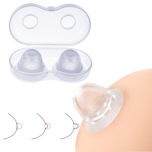 3 Stück Set,Silicone Brustwarzenformer,Nippelsauger für...