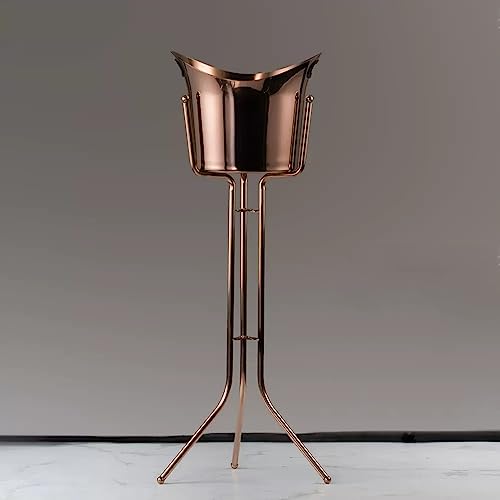 Cubo de hielo para evitar mesas mojadas con soporte vertical 4