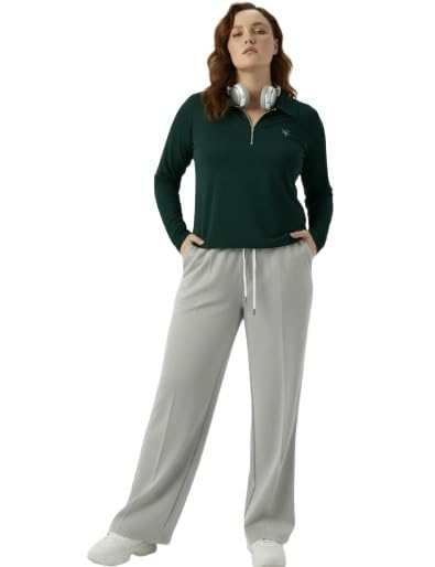 diaz Women’s Top & Jogger Set | Stylish Co-Ord Set for Women |Top & High Waist Jogger Pants Set for Ladies | Stretchable Cotton Gym Wear, Activewear & Loungewear Tracksuit|women top jogger set-picture-2