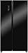 Produktbild Exquisit Side by Side Kühlschrank SBS 160-4X A++ Kühlschrank | No Frost | 521 Liter | Schwarz