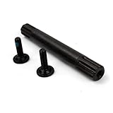 Baskinshine 8スプライン CHROMOLY BMX スピンドル 19mmボトムブラケット用 ブラック