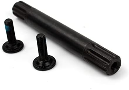 IGIUA 8 Spline CHROMOLY BMX Spindle for 19mm Bottom Bracket Black