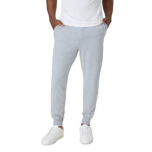 Image of Hanes Originals Cotton Joggers, Jersey Sweatpants for Men with Pockets, 30 inch Inseam