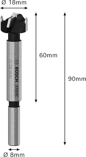 Foret de coupe Bosch Expert 18mm pour panneaux stratifiés de haute précision - 4