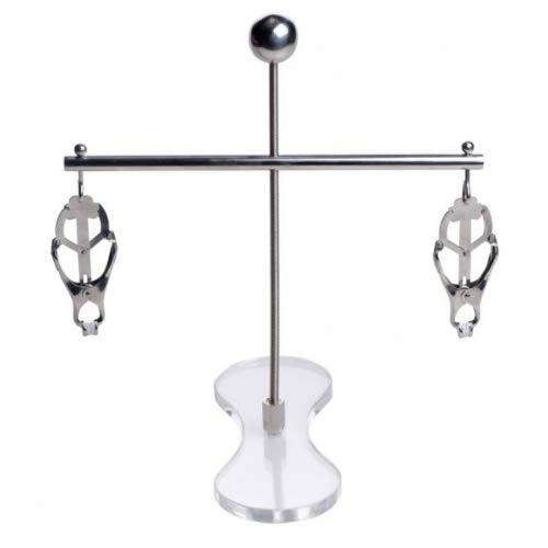 BDSM Nippelstretcher Nippeldehner mit Nippelklammern V2