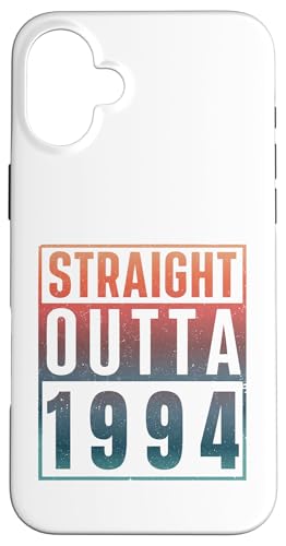 Straight Outta 1994 Birth Of Birthday Classic 1994 Vintage �X�}�z�P�[�X iPhone 16 Plus �p
