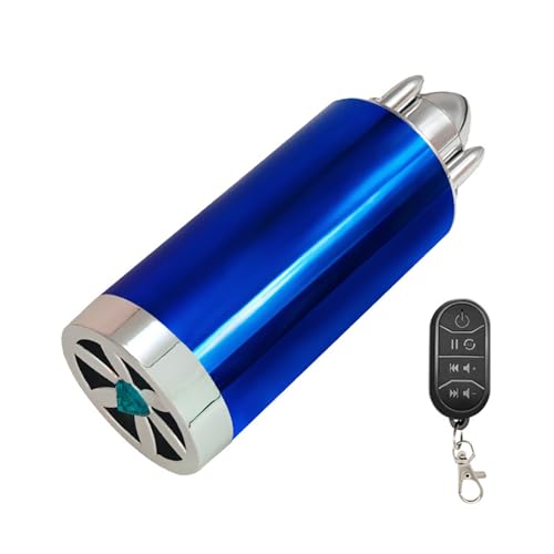 Saiyana Sistemas de altavoces impermeables para motocicletas con componentes dinámicos de acero ligero LED para motocicletas y motocicletas