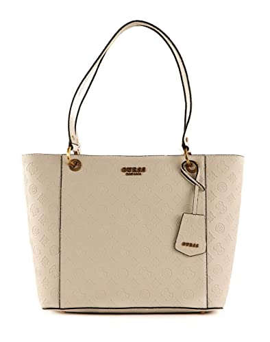 GUESS NOELLE ELITE TOTE, gris (logotipo de la...