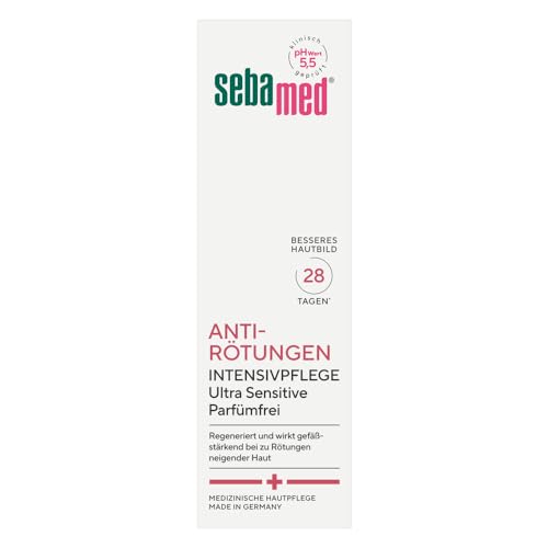 Sebamed Anti-Rötungen parfumfreie regenerierende Intensivpflege, bei Rosacea, mindert Rötungen im...