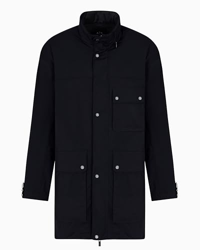 Armani Exchange Men's Stretch Trench Coat2