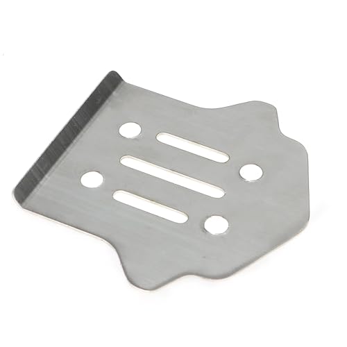 Stainless Steel Guards Front/Rear Protection Frame RC Car Spare Parts for KM 1/7 Rally C3 WRC RC Car Repair DIY Accessories(Rear)