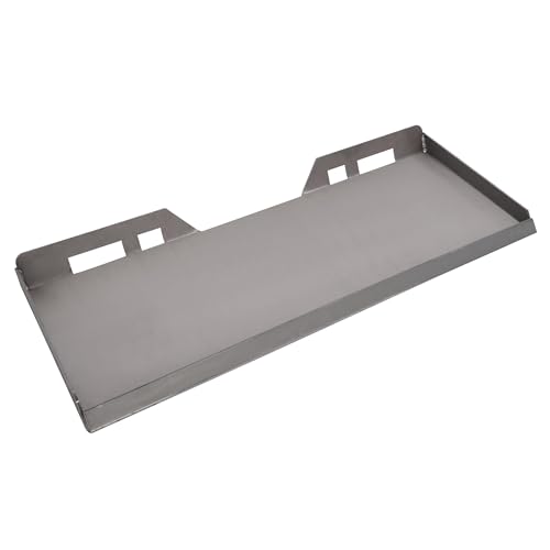 Image of ECOTRIC 1 /4 inch Skid Steer Attachment Plate Compatible with Bobcat Kubota