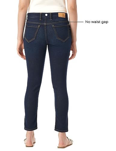 Image of INKD Women's Zero-Gape Super Skinny Jeans - Mid-Rise | Cotton Blend | Stretchable Fabric | Classic 5 Pocket Styling | Jeans for Women