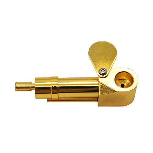 Premium Portable Brass Pipe Handcrafted Tobacco proto Pipe Bong.Christmas Gift& Fathers Day (One)