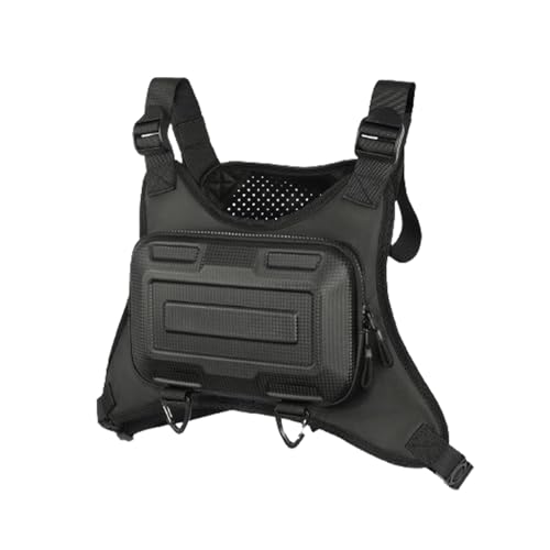 Chaleco de running y bolsa de pecho deportiva para hombre con diseño ergonómico