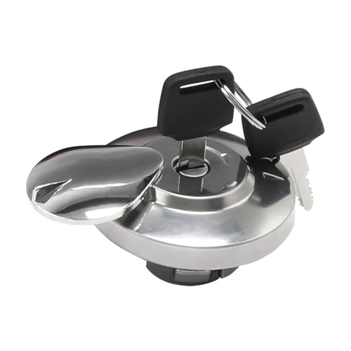 Bouchon de réservoir d'essence pour moto VF700C finition chrome poli
