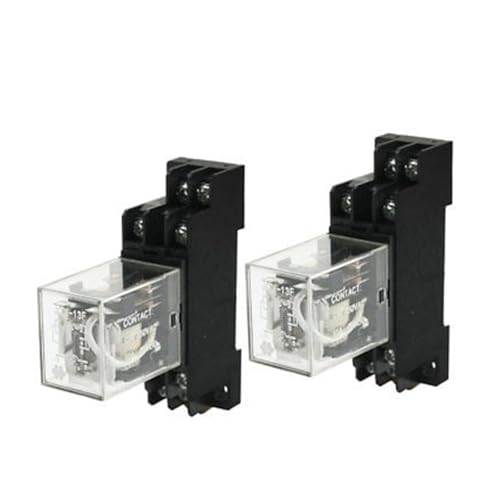Relais inverseur JQX-13F bobine 12V DC commutateur 2P2T 5A mini relais industriel
