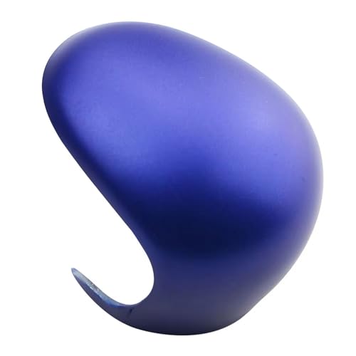 車の内装 Compatible With For C-HR 2016 2017 2018 2019 2020 2021 車用ギアレバーシフトノブカバー装飾トリム内装アクセサリー(Blue)