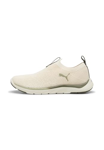 PUMA Puma Women's Softride Mayve Running ShoesPUMA Women's Softride Mayve Running Shoes, Warm White-Gold-Black, 42 EU, 10 US