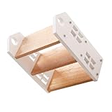 Organisation en couches : la conception unique en niveaux permet une catégorisation facile et un accès rapide à vos objets miniatures, gardant tout bien organisé, étagère d'exposition de miniatures, petite étagère à livres