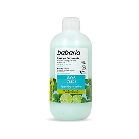 Babaria Champú S.O.S Purificante Anticaspa con Menta Dulce y Zinc Cover