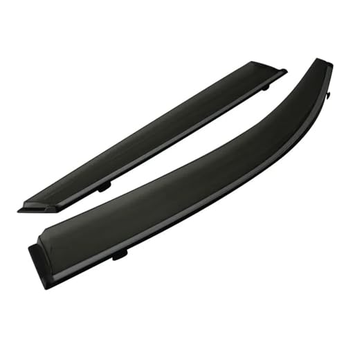 Déflecteurs de vitres Hyundai Mufasa finition Chrome Strip et Carbon