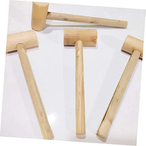 Toyvian 20 Pçs Mini Martelo Arqueológico Mini Chocolate Mini Martelo Terno Infantil Madeira De Lei M