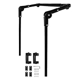 Lexsyn Barra De Empuje para Carro Plegable,Repuesto De Barra De Tirar Utilitaria - Mango De Empuje para Carro Utilitario Plegable - para Camping Senderismo Picnic Playa Jardín Exterior