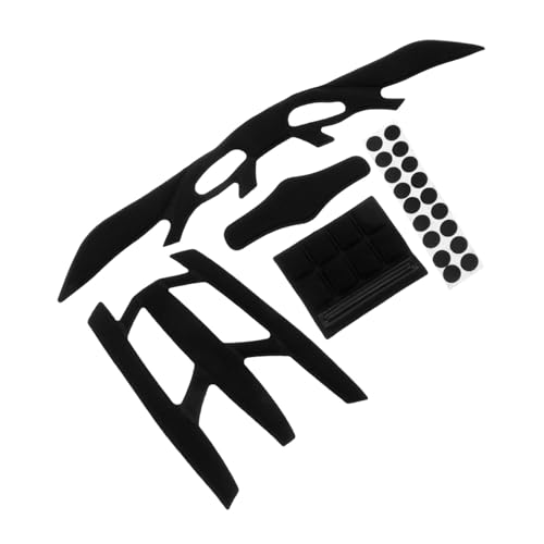 HANABASS Upgrade Your Helmet 1 Set Universal Helmet Padding Comfortable Durable Breathable for Biking Skateboarding Snowboarding