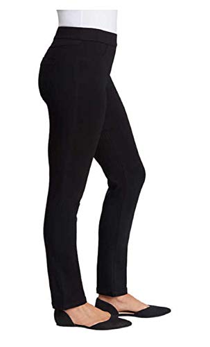 Gloria Vanderbilt Ladies’ Pull-On Pant (Black Rinse, 6)3
