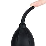 JJC Soft & Elastic Nozzle Air Blower Blaster Cleaner for DSLR Camera CCD CMOS Sensor Lens Filter LCD Comptuter Motherboard Chips PC Internal SSD Graphics Cards Video Card Fan Glasses Alcohol Ink Tool