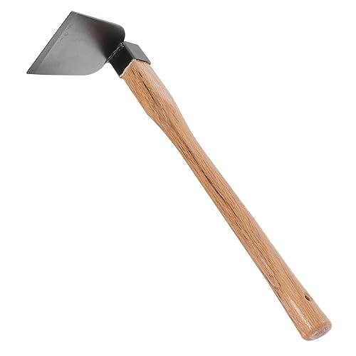 CIMAXIC Azada Rastrillos Palas para Jardineria Deber Pico Caña del Timón Herramientas De Deshierbe Herramienta De Suelo Excavadores Aerodinámico Herramientas De Jardín Arado De Madera