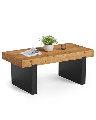 LITTLE TREE Solid Wood Coffee Table, 47.2