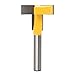 Yakamoz 1/4" Shank T-Slot Router Bit T-Track Slotting Carbide Wood Milling Cutter