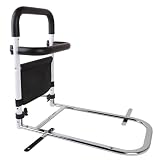 INCLUYE BOLSILLO DE ALMACENAMIENTO: Las barandillas de la cama for personas mayores incluyen una bolsa de almacenamiento liviana y duradera, perfecta for organizar vasos, control remoto, medicamentos o revistas.