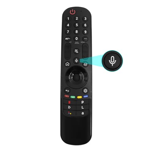 Replacement Voice Remote Control fit for LG Smart TV OLED QNED NANOCell UHD Series 2022-2019 TVs, AN-MR22GA Magic Remote with Pointer Function