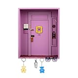 Friends Key Holder,Monica's Door Frame Keychain Cute Home Present for TV Show Merchandise Lovers,Art Key Holder,Purple Handmade Home Decorative Wall,Organizer Mail Key Holder for Wall (Purple)